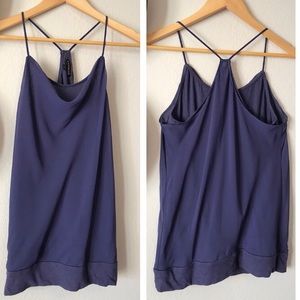 Express draped tank top